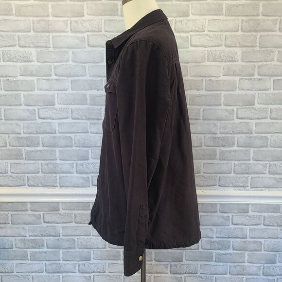 Coleman Mens Fleece Lined Shacket Shirt Outdoor Utility NEW Large Gorpcore - Picture 3 of 9